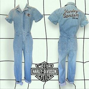 Harley-Davidson Denim Jumpsuit